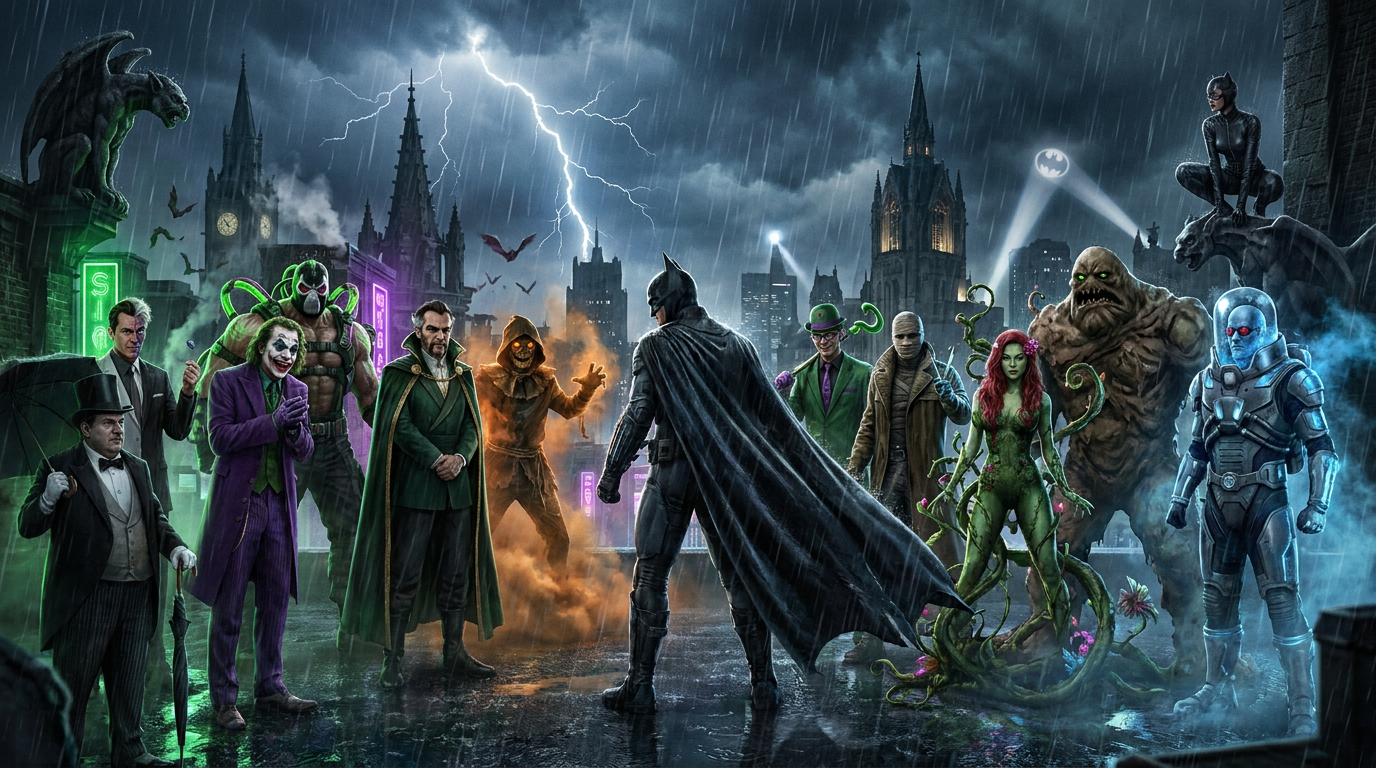Los villanos de Batman: quién es el enemigo más peligroso de Gotham