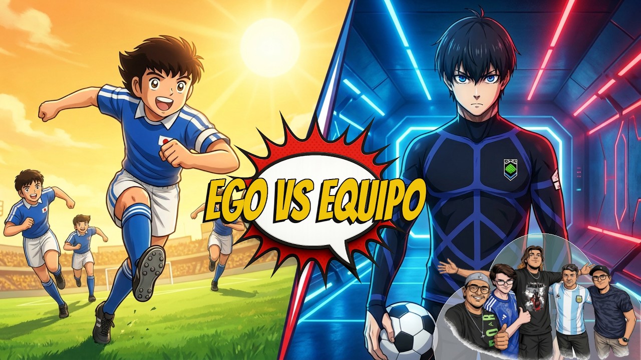 Blue Lock vs Capitán Tsubasa: dos generaciones, dos filosofías del fútbol