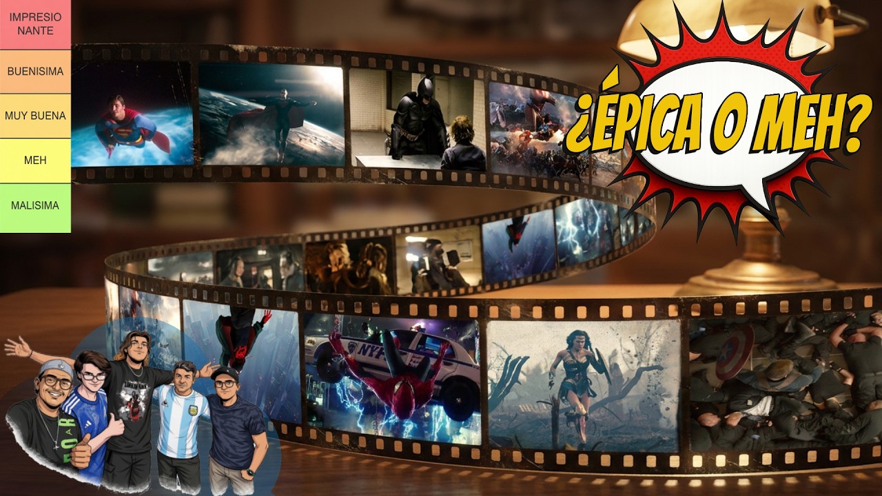 Tier List de escenas épicas de superhéroes de Marvel y DC